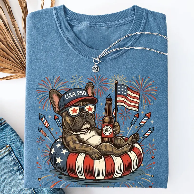 Patriotic Dogs T-shirt