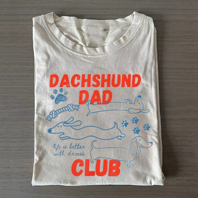 Dachshund Dad T-shirt