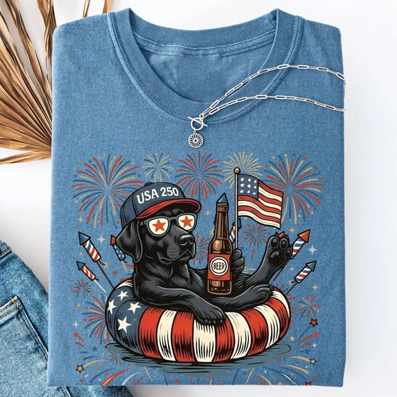 Patriotic Dogs T-shirt