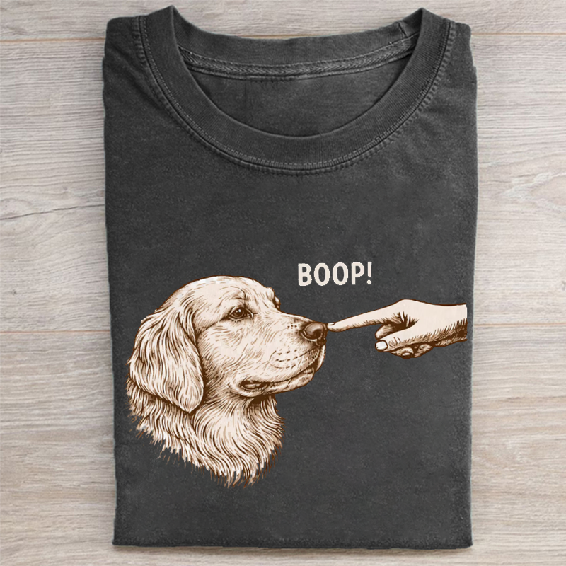 Golden Retriever Boop T-shirt