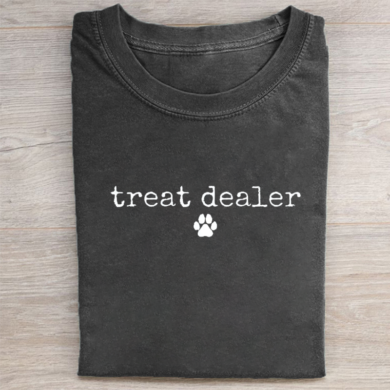 Treat Dealer Dog Mom T-shirt