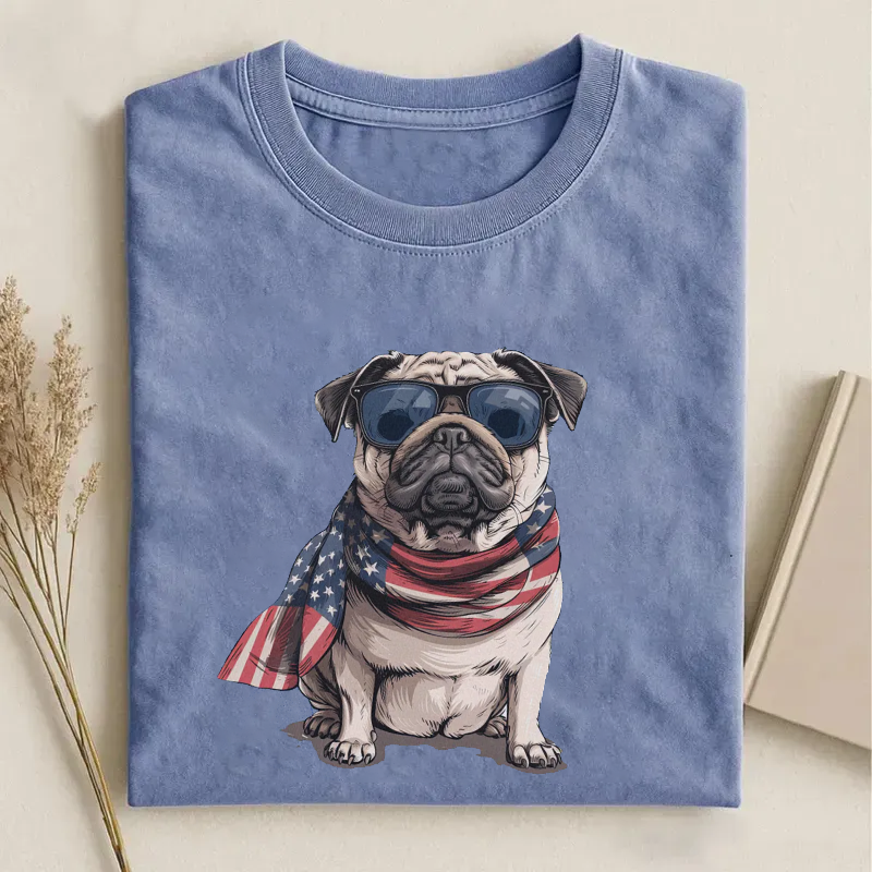 Patriotic Dog Breed T-shirt