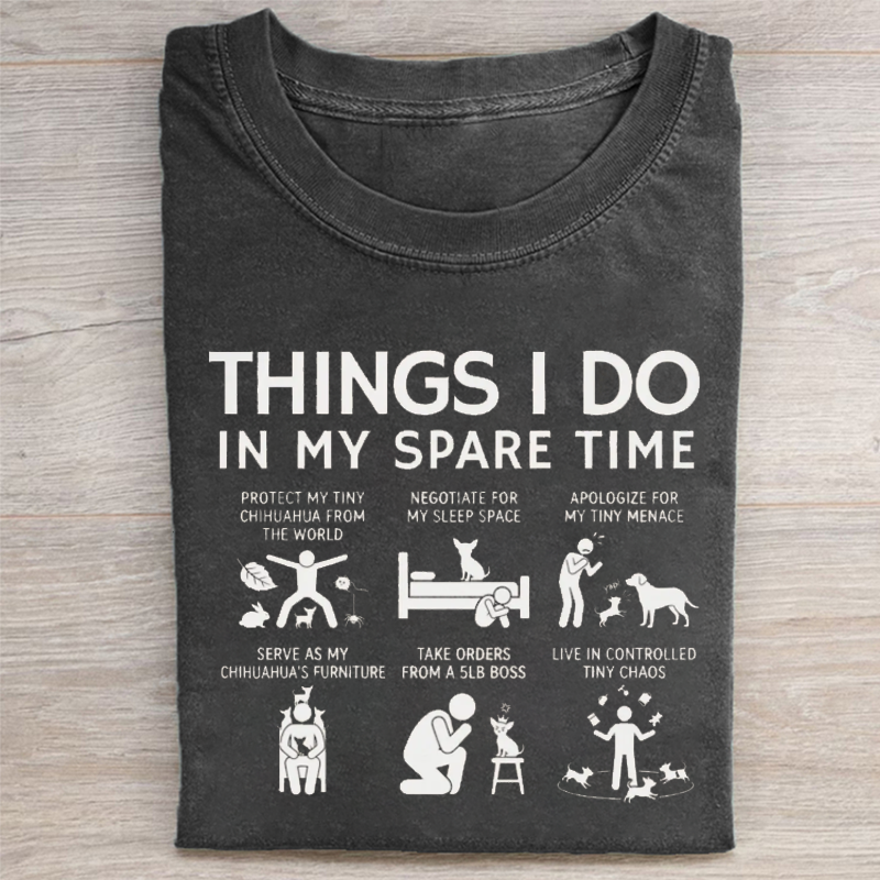 Chihuahua Shirt Funny Dog Mom T-shirt