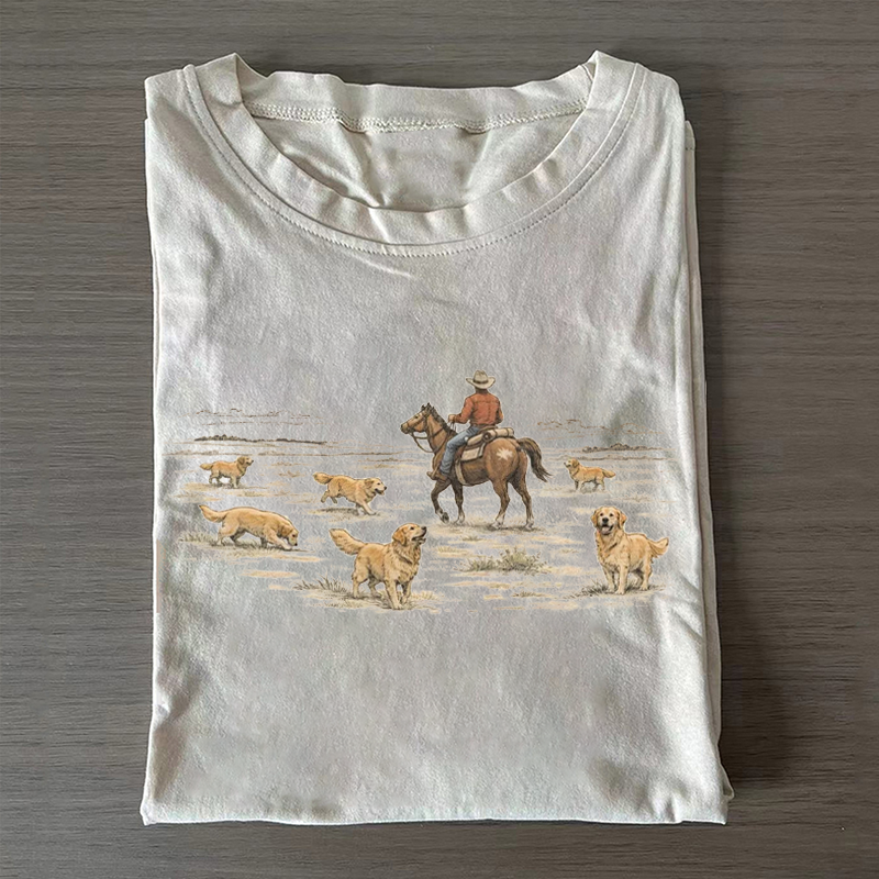 Western Golden Retriever T-shirt