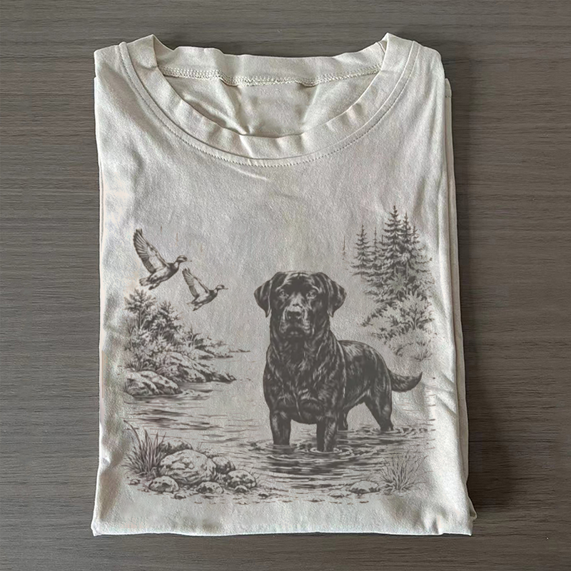 Black Labrador T-shirt
