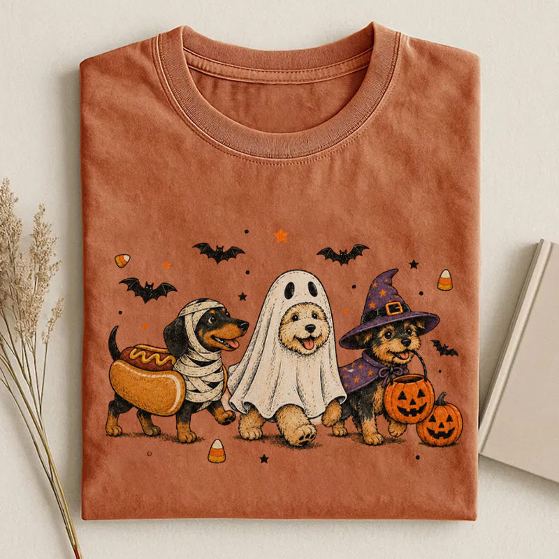 Cute Dog Halloween T-shirt
