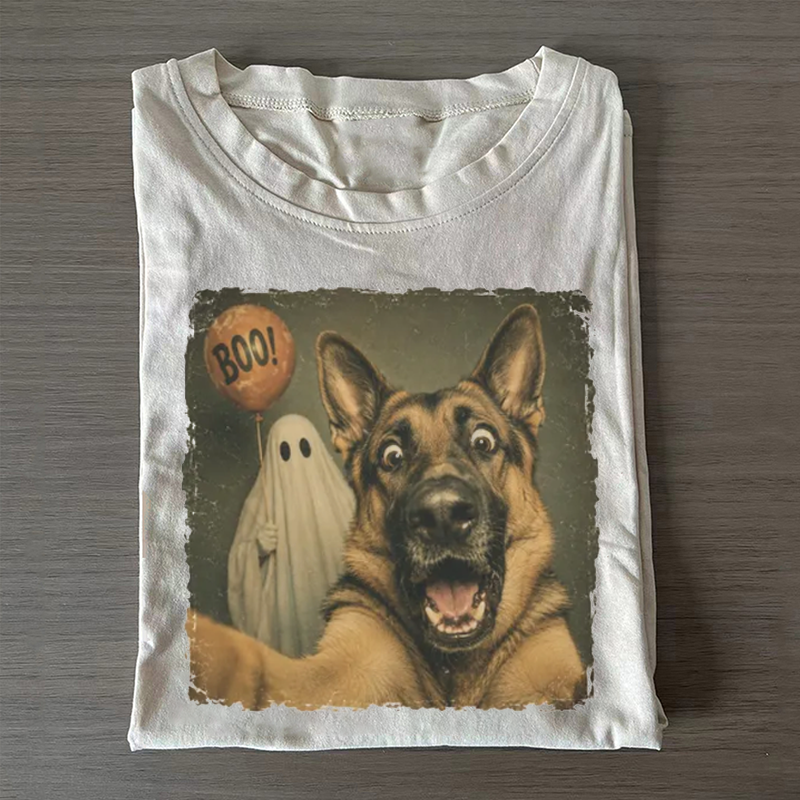 German Shepherd Halloween T-shirt