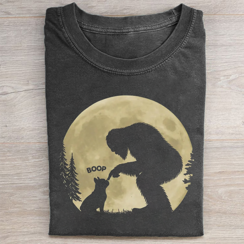 Bigfoot Boop Dog T-shirt