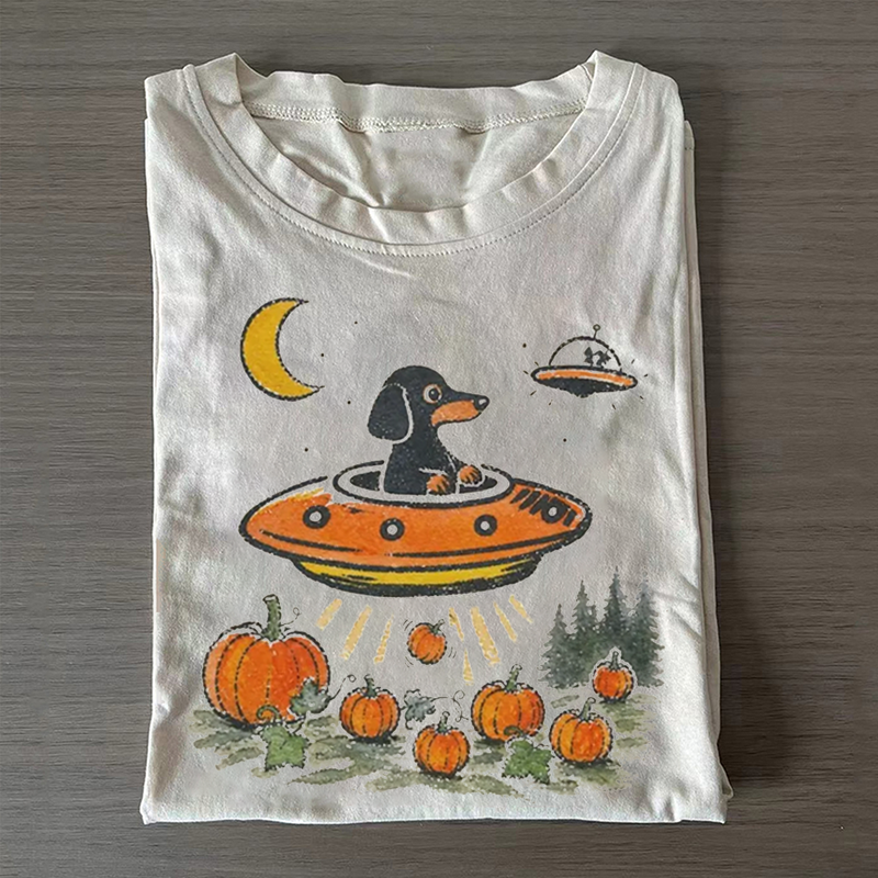 Halloween Dachshund T-shirt