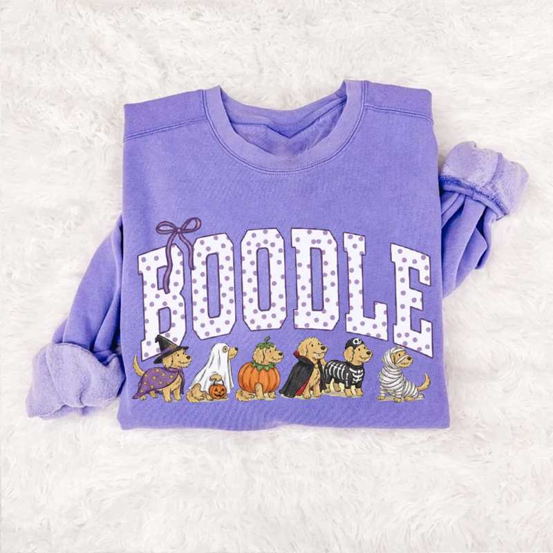 Halloween Goldendoodle Sweatshirt