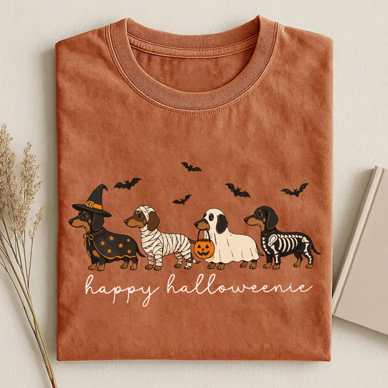 Halloween Dachshund T-shirt