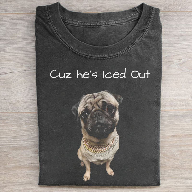 Roodabeguh Cuz Hes Iced Out T-shirt