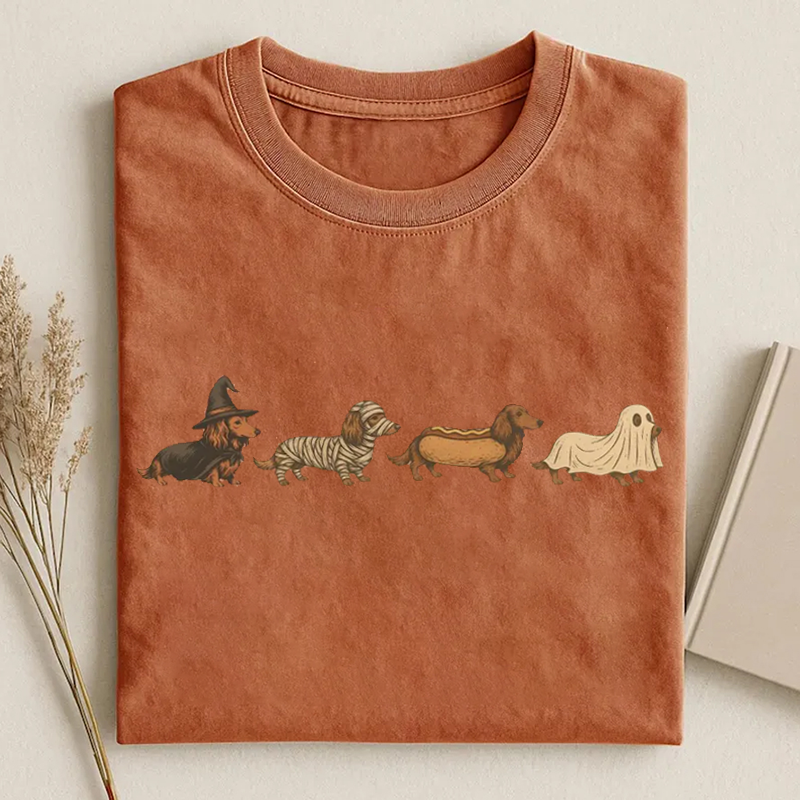 Vintage Art Dachshund T-shirt