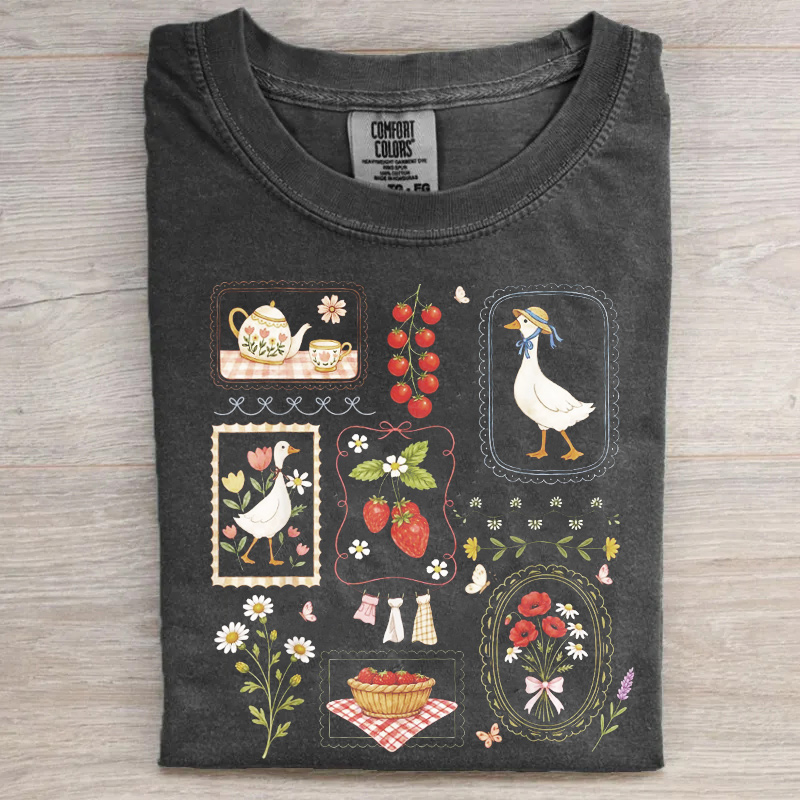 Strawberry Goose Shirt,