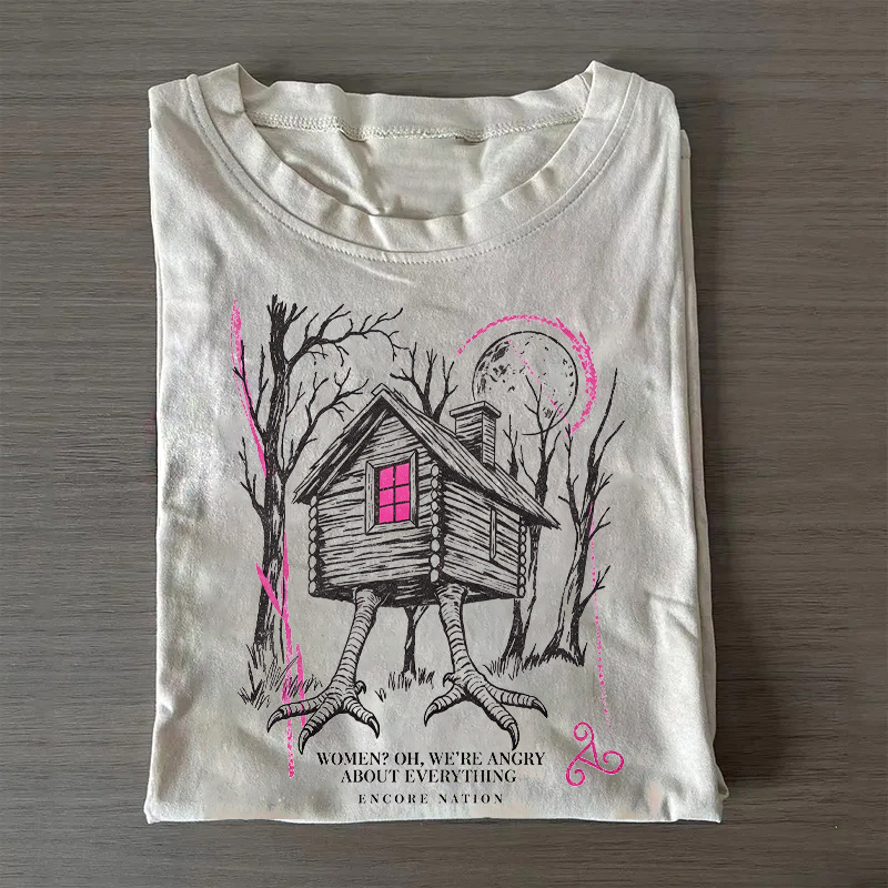 Baba Yaga Halloween Graphic Tshirt