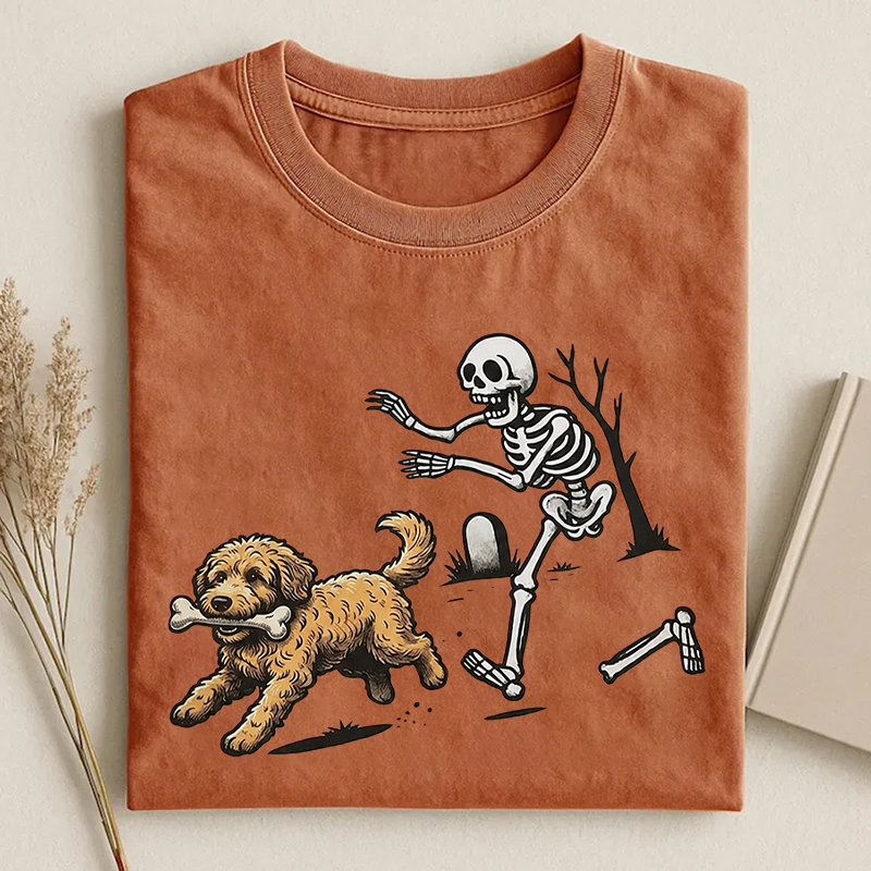 Goldendoodle Halloween T-shirt