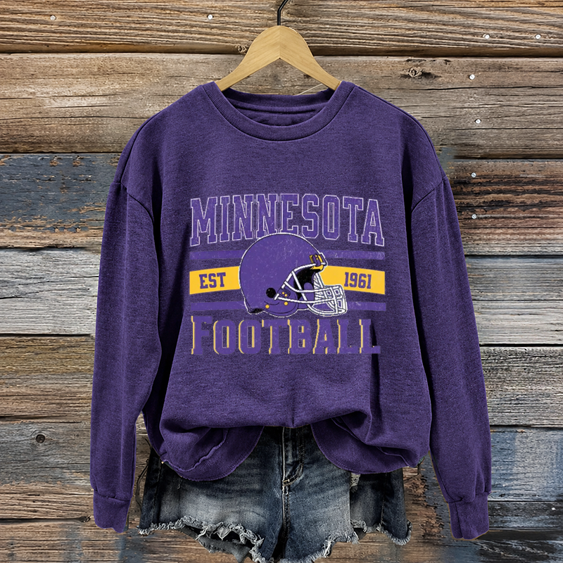 Minnesota Football Fan Sweatshirt