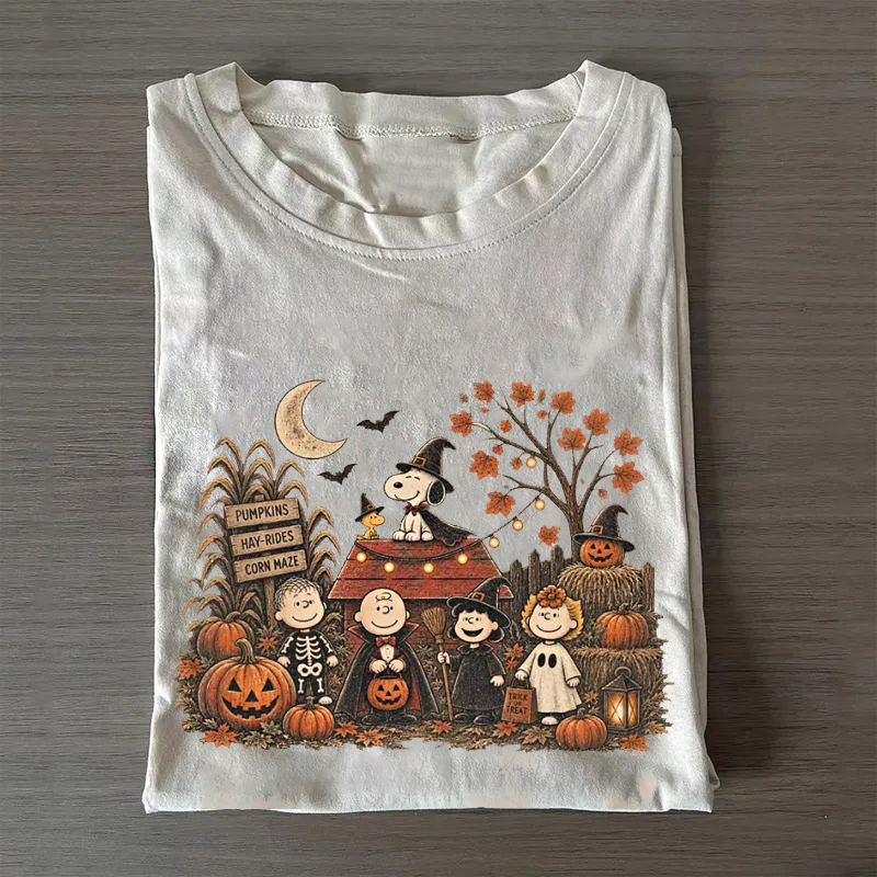 Cartoon Friends Halloween Tshirt