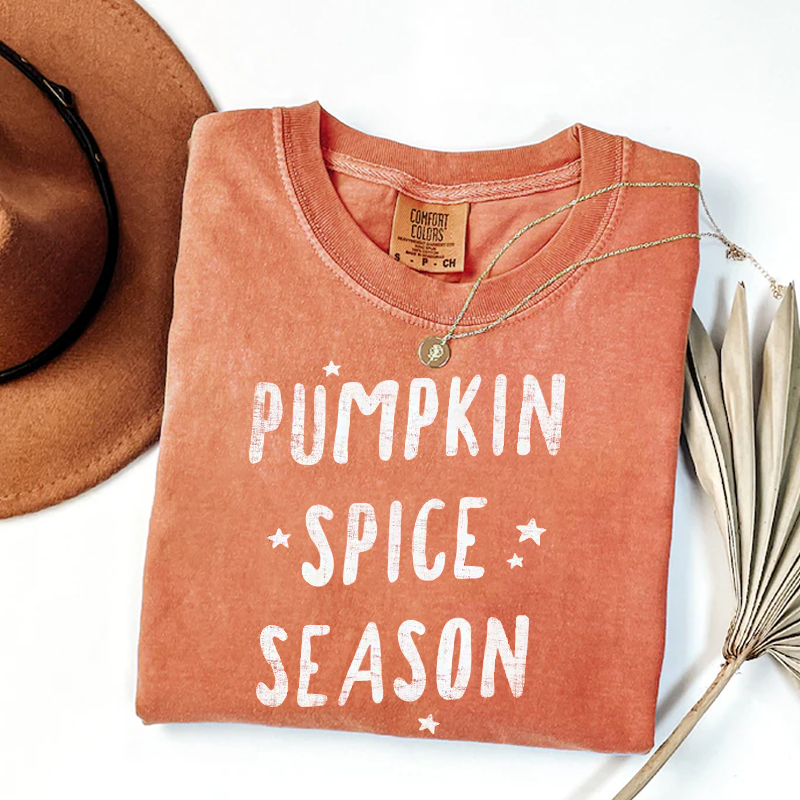 Pumpkin Spice Season Halloween Tshirt