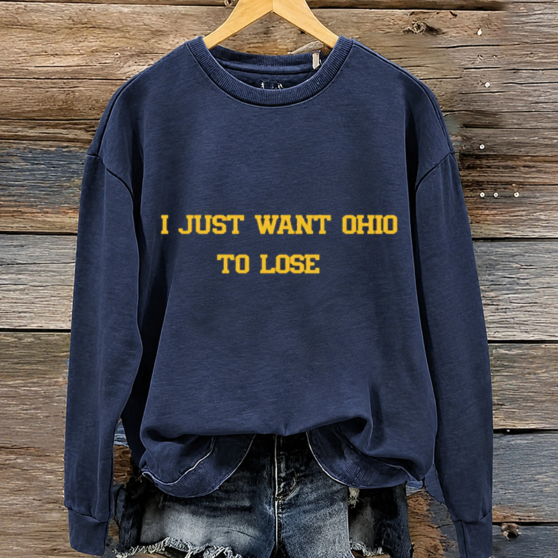 Funny Michigan Rivalry Sweatshirt