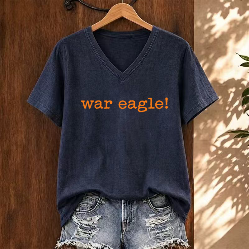 Auburn Football Fan V-neck