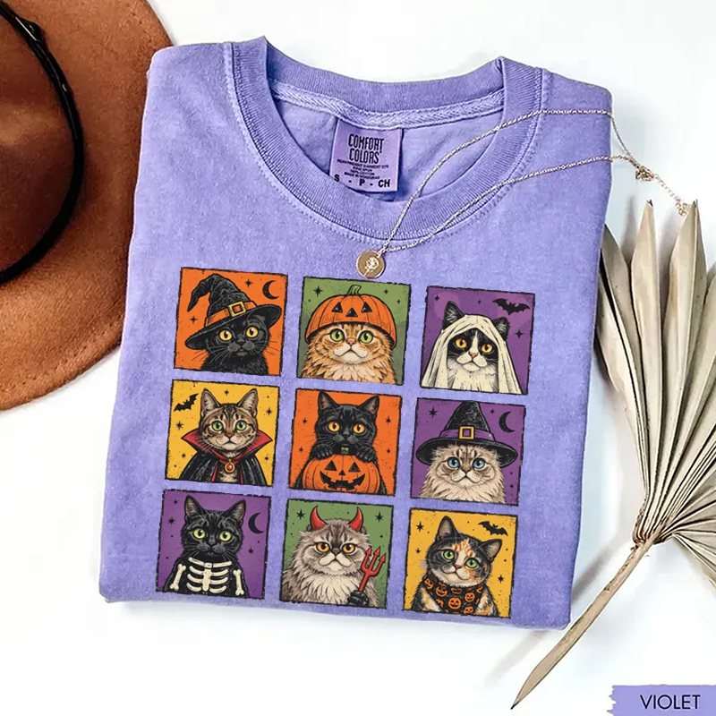 Cat Halloween Tshirt
