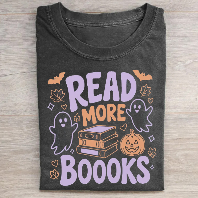 Read More Books Halloween Tshirt