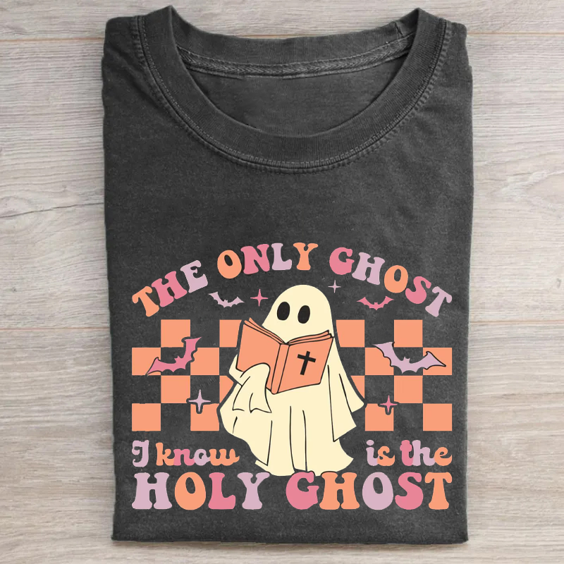 The Only Ghost Shirt I Know Is The Holy Ghost Christian Halloween Tshirt