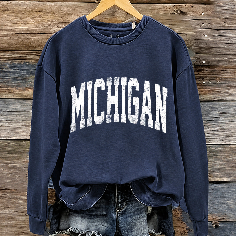 Michigan Wolverines Football Fan Sweatshirt