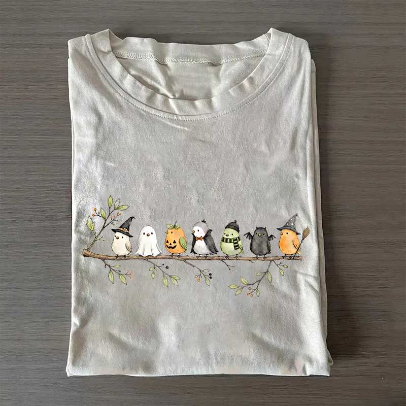 Halloween Bird Tshirt