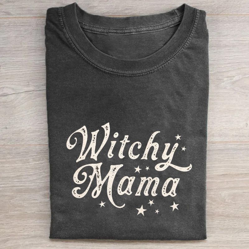 Witchy Mama Halloween Tshirt