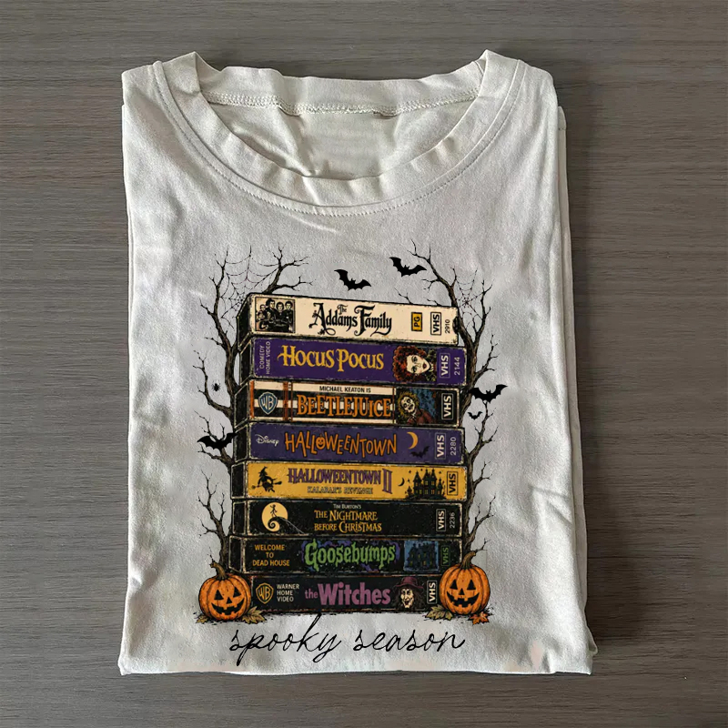 Vintage Halloween VHS Tshirt