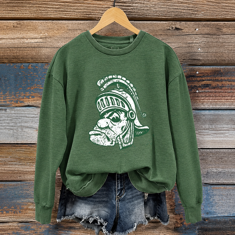 Michigan State Spartans Football Fan Sweatshirt