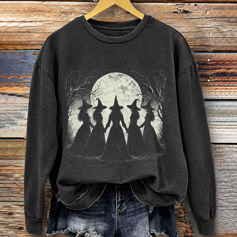 Halloween Witches Coven Unisex Sweatshirt