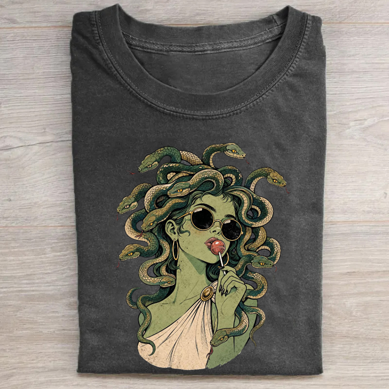 Medusa Lollipop Halloween Tshirt