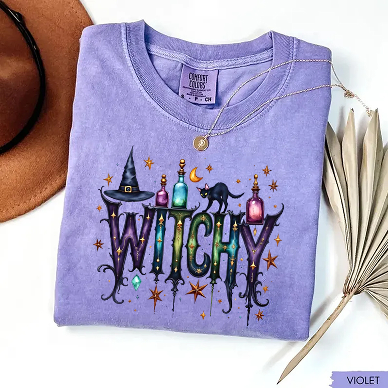 Funny Witch Halloween Tshirt