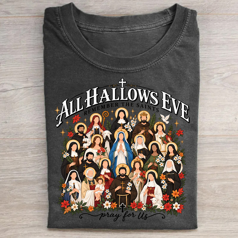 All Hallows Eve Christian Halloween Tshirt