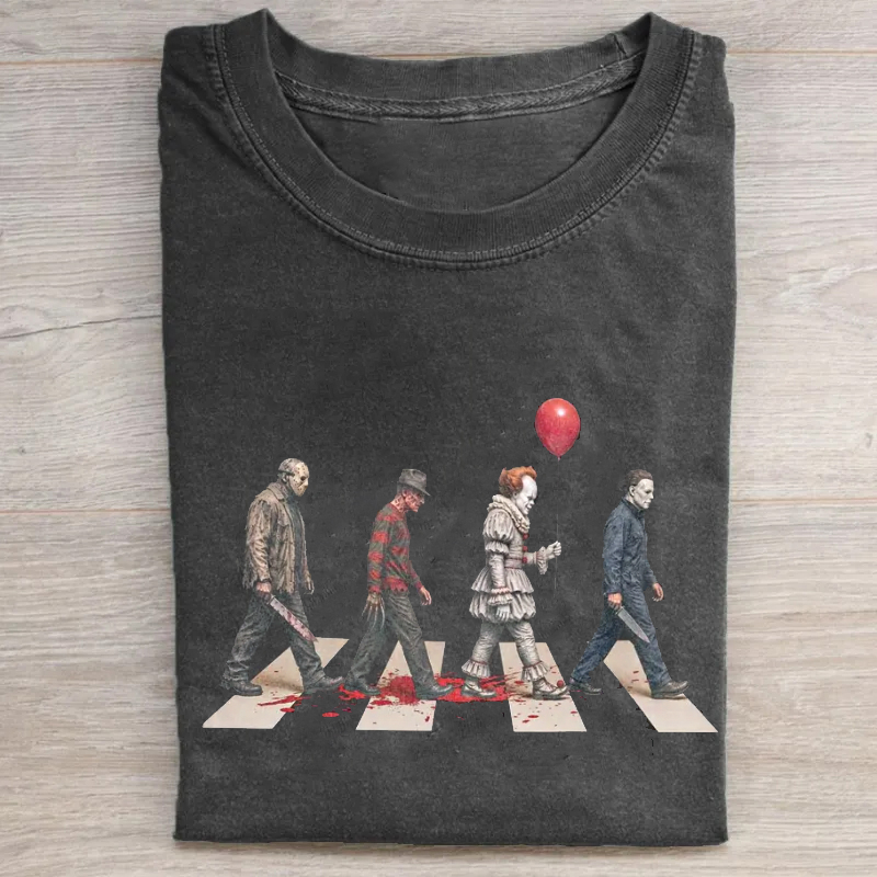 Characters Abbey Road Halloween Tshirt