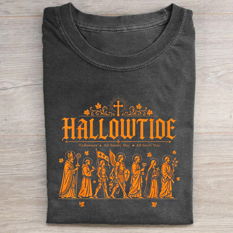 Hallowtide Triduum Christian Halloween Tshirt