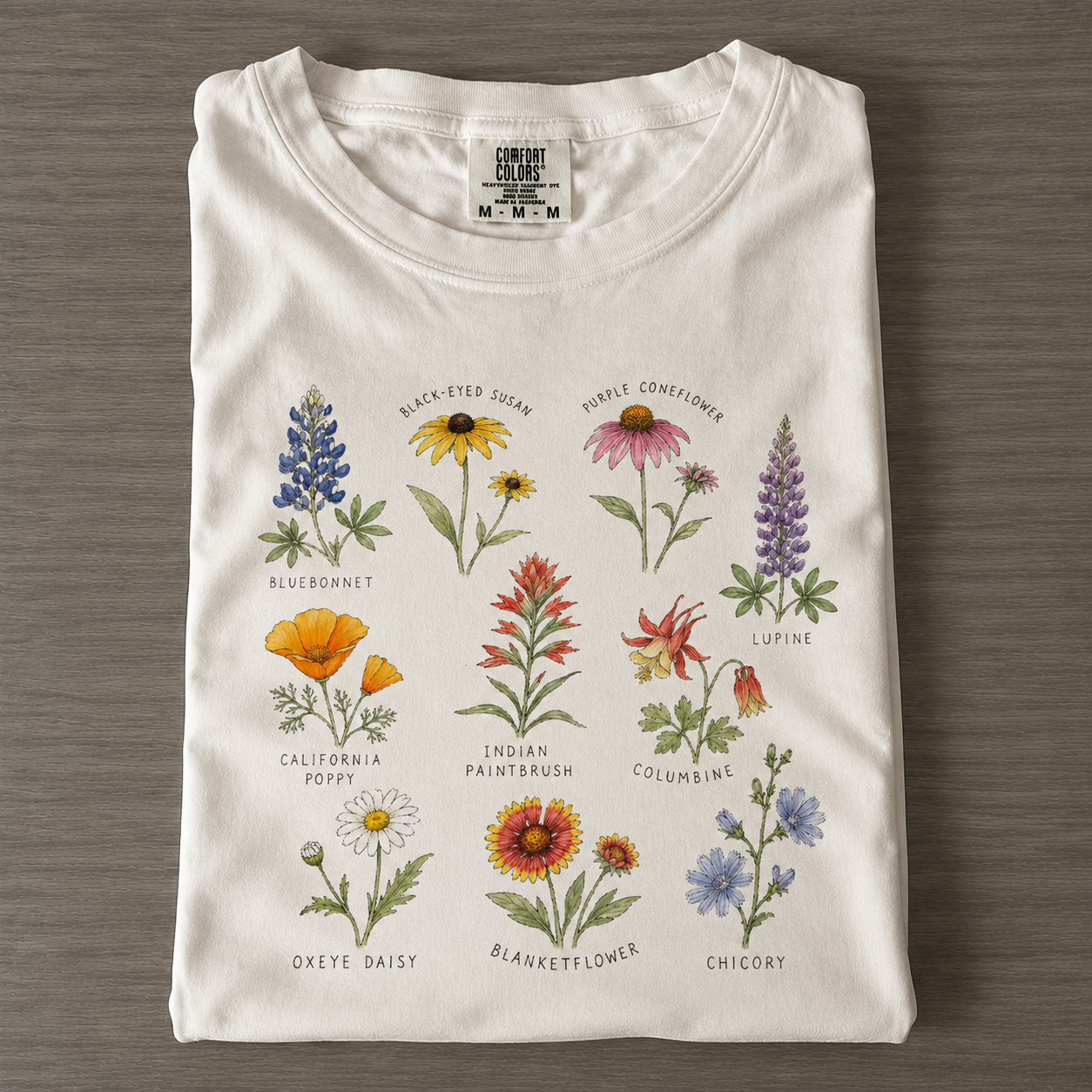 Kids Wildflowers ID Shirt