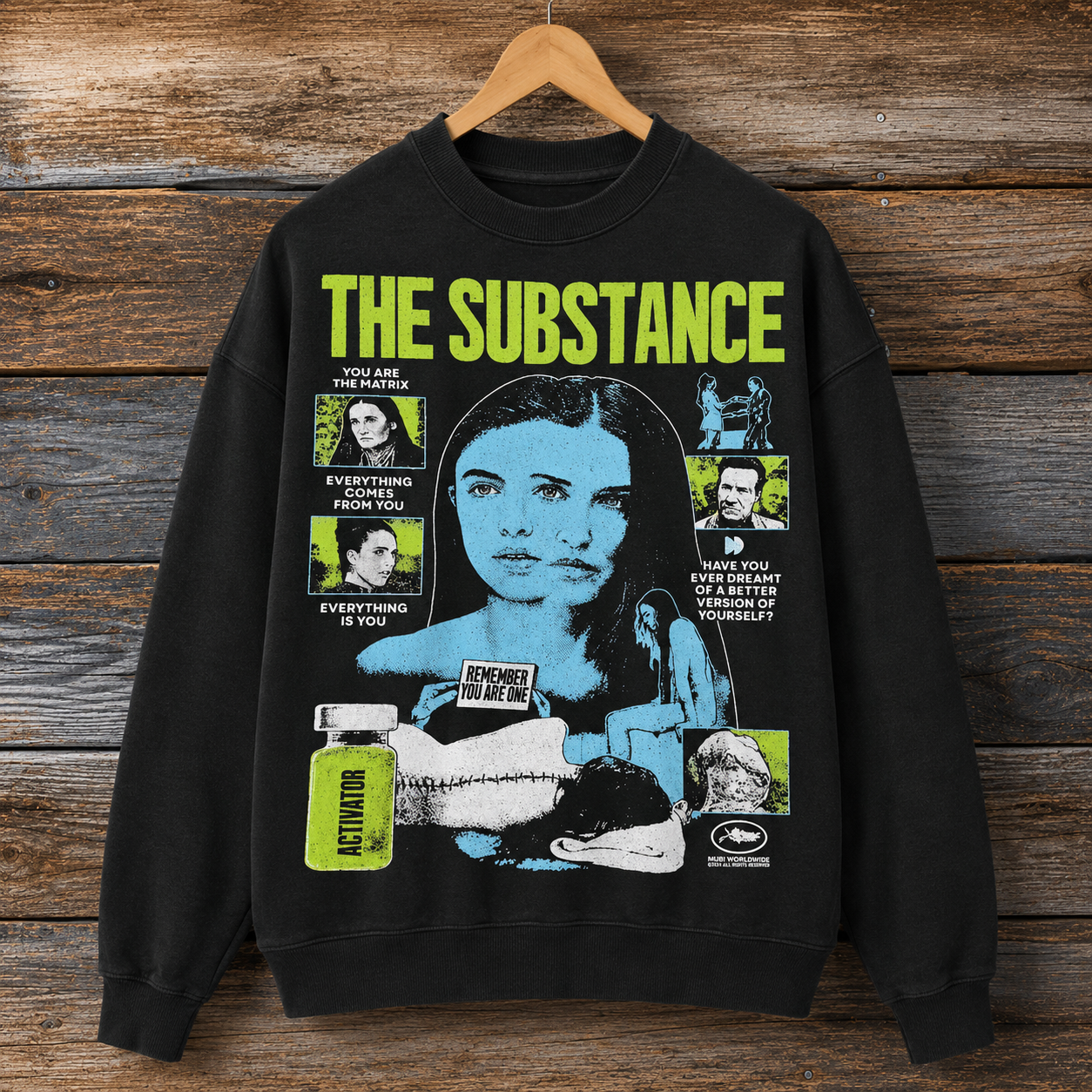Vintage The Substance Horror Movie Sweatshirt