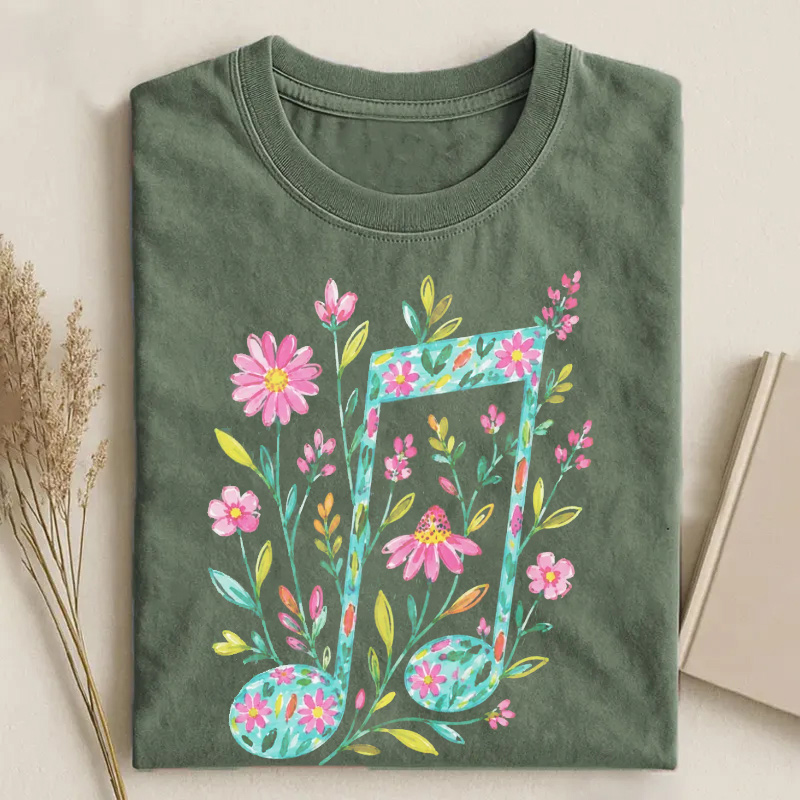 wild flower Music shirt