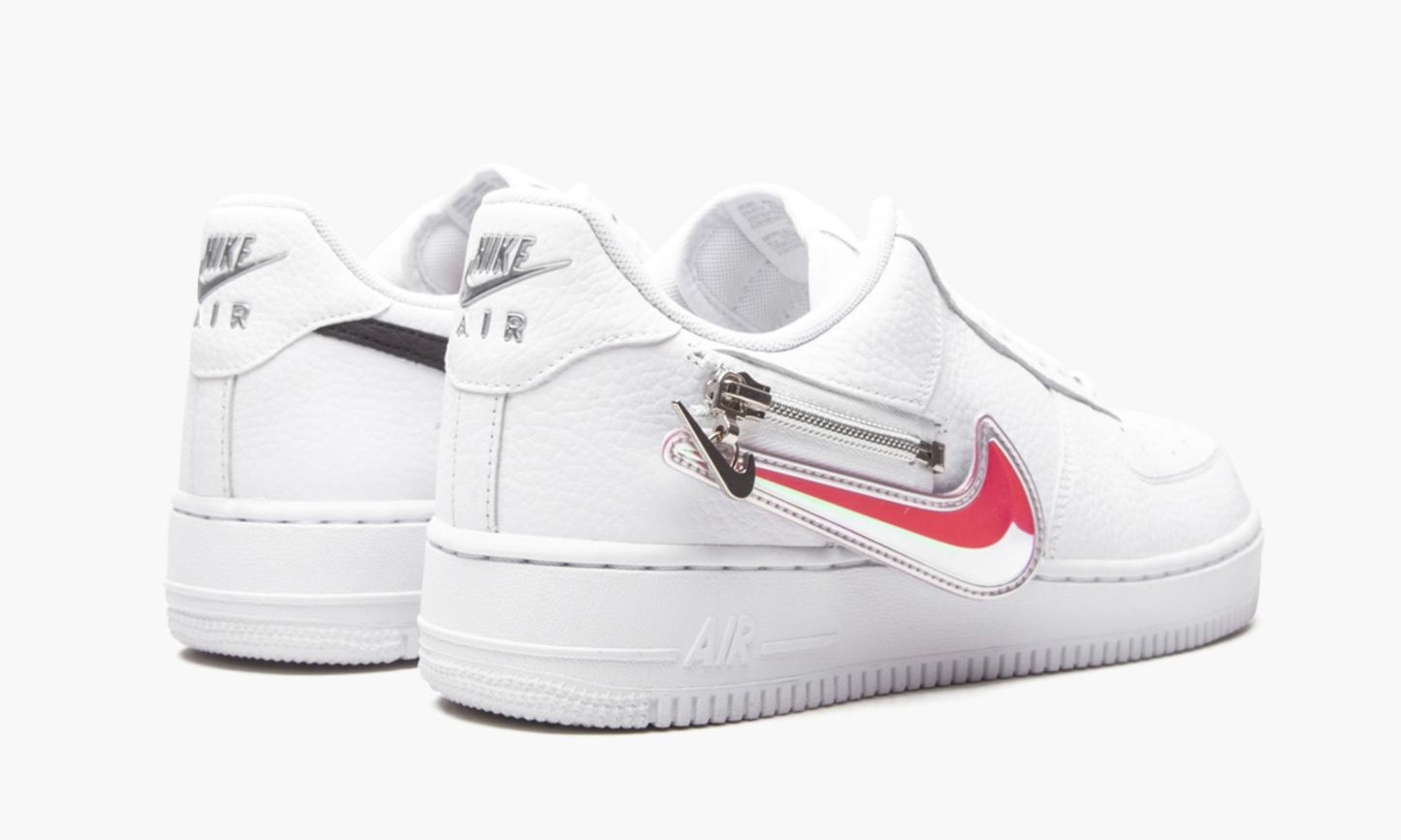 7 PRM ��Zip Swoosh White