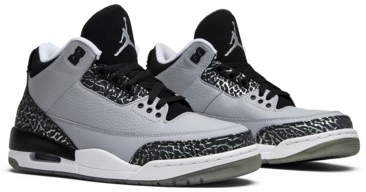 Retro 'Wolf Grey' 136064-004