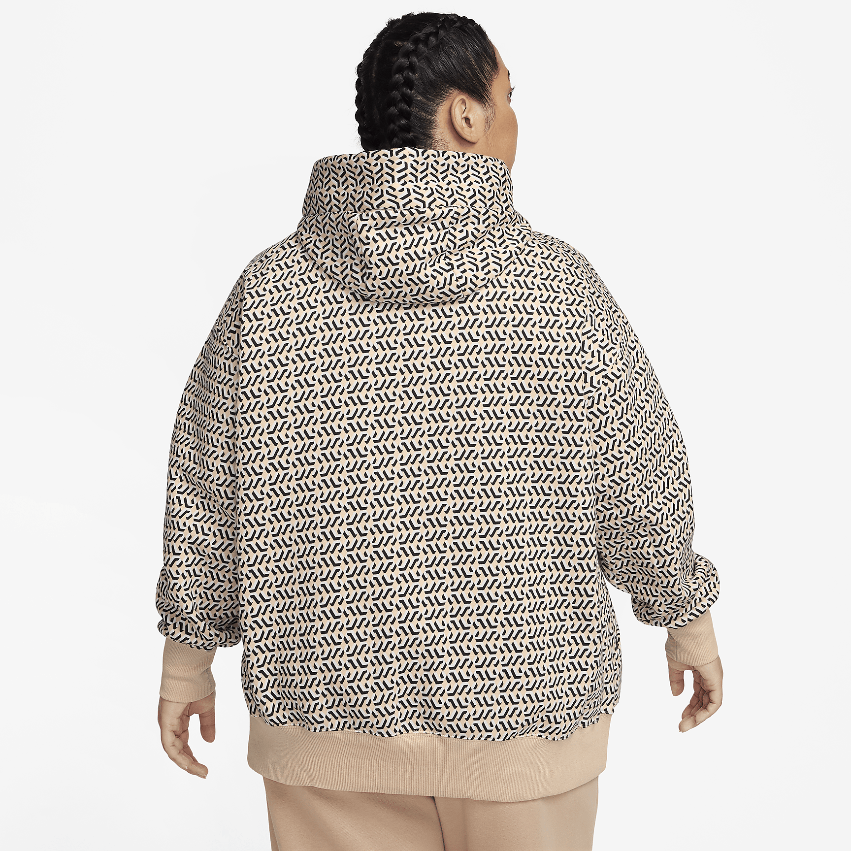 Sportswear  - Women's Oversized Pullover Hoodie (Plus Size)