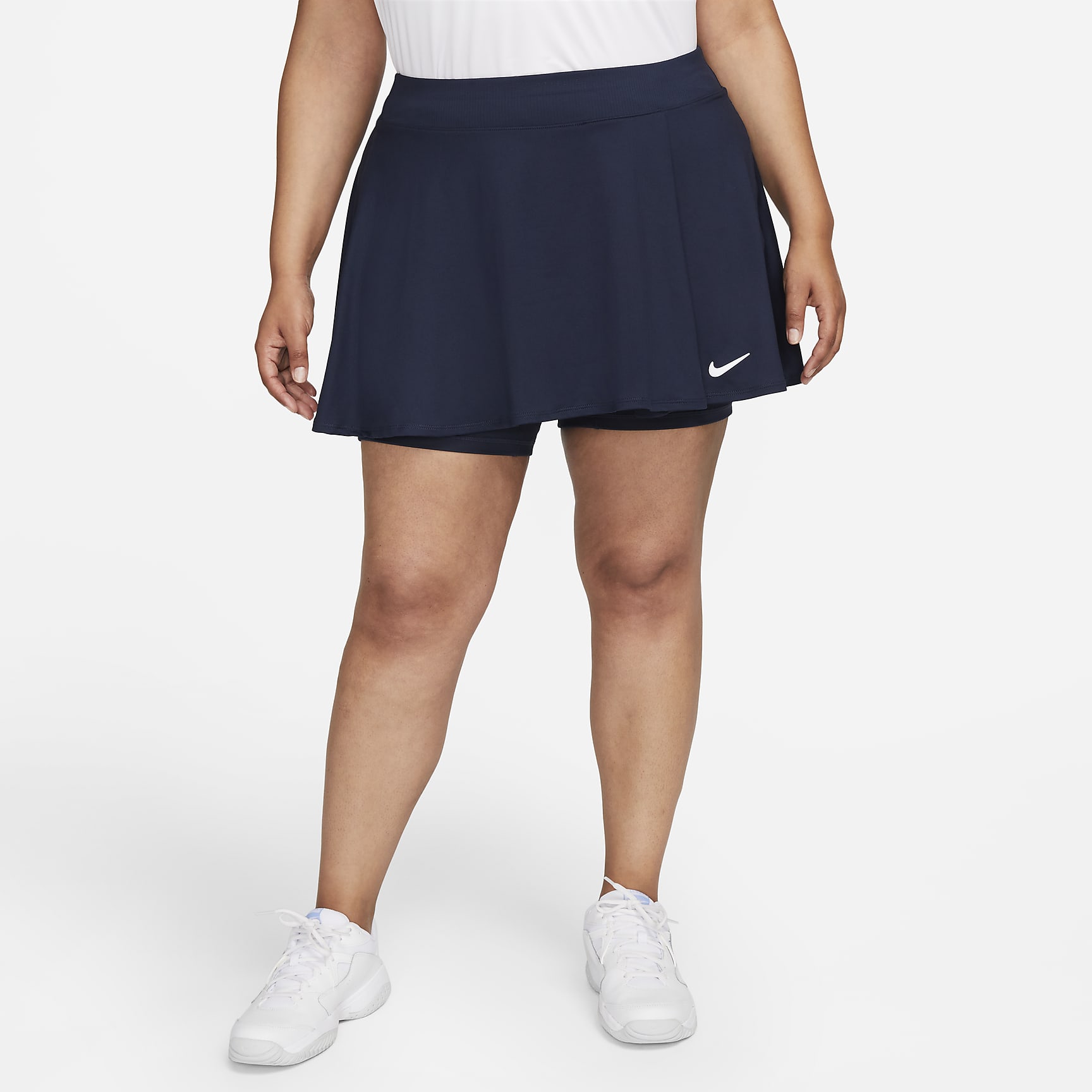 Court Dri-FIT Victory - Women's Flouncy Tennis Skirt (Plus Size)