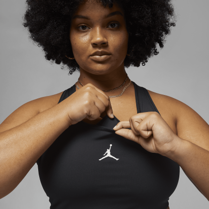 Jumpman - Women's Medium-Support 1-Piece Pad Sports Bra (Plus Size)