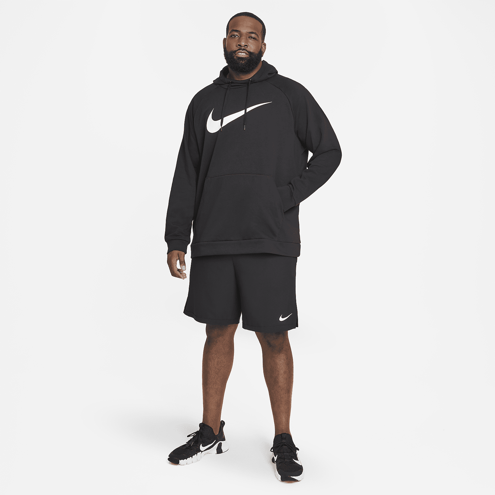 Men's  Hooded Fitness Pullover