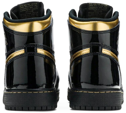 Retro High OG GS 'Black Metallic Gold' 575441-032