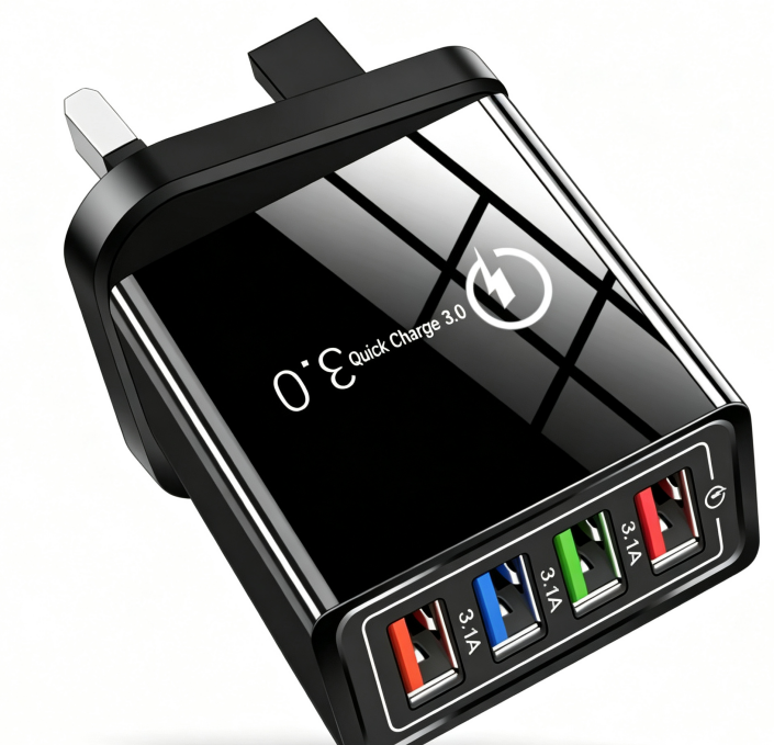 Quick Charge 3.0 four-port USB charger